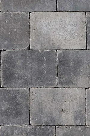 Trommelsteen 20x30x5 cm grijs-zwart Voordeelprijs