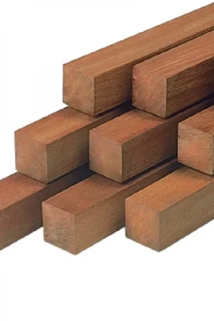 Hardhouten Paal 8,5x8,5x300 cm geschaafd Koop Online