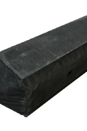 T-betonpaal 10x10x280 cm antraciet glad met diamantkop Koopje