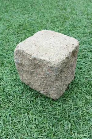 Lage Prijs Snowdonia muurblok 12,5x12,5x12,5 cm champagne