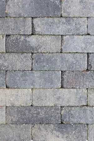 Antieke Trommelsteen Dikformaat 6 cm Grijs-Zwart Voordeelprijs