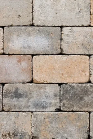 Weekendaanbieding Antieke Trommelsteen BSS 6cm Musselkalk Antiek Gebakken