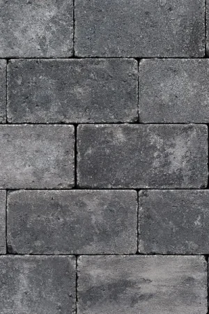 Antieke Trommelsteen BSS 6 cm Antraciet Gecertificeerd