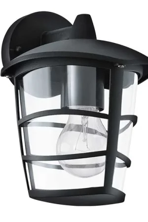 Op = Op ALORIA Wandlamp zwart