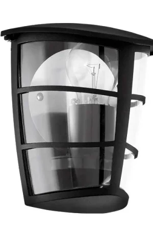 Weekendaanbieding ALORIA Wandlamp aluminium zwart