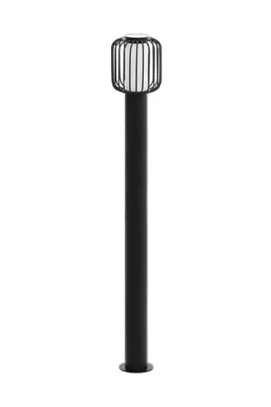 RAVELLO tuinpaal H-1100 E27 28W zwart-wit Direct Verzonden