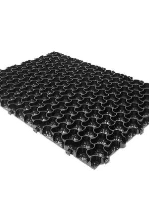 Actieprijs Grindplaat Multidal 114x79x3 cm zwart (korrel 16-32 mm)