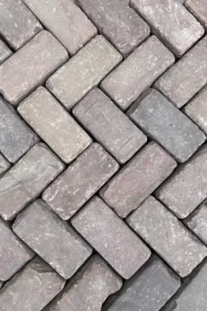 Veilige Betaling Oud gebakken keiformaat op pallet