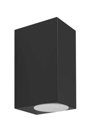 JABAGA wandlamp zwart GU10 Rechtstreeks Van De Fabrikant