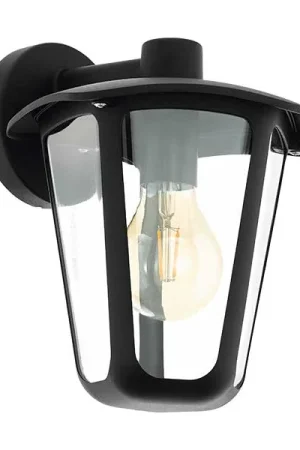 MONREALE wandlamp down zwart E27 Hete Deal