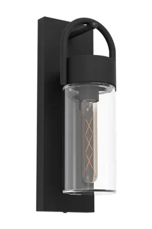 Seizoensaanbieding CARRARO wandlamp zwart E27