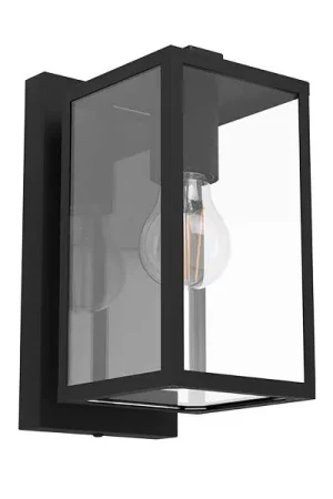 Nieuw BUDRONE wandlamp up/down zwart E27