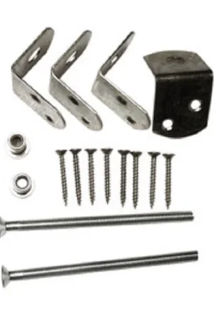 Uni-beslag RVS voor betonpaal Laatste Kans