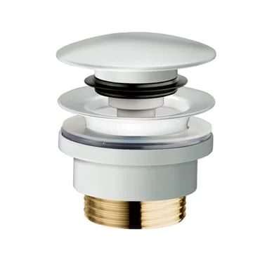 Betrouwbaar Sanitair pop-up plug wit