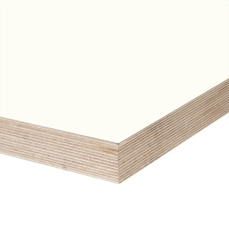 Berken multiplex 2-z HPL Wit W10400 SD Voordeelprijs