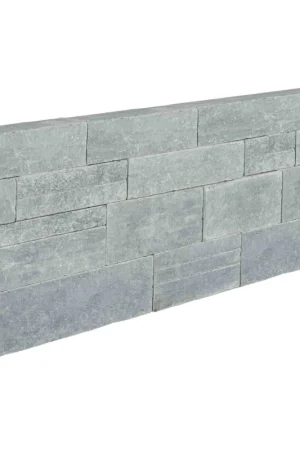 Tijdelijk Beschikbaar Michel Oprey - Stapelblok Pietra Mediterrano Antique Blue Light - 40x20x15 cm - grijs