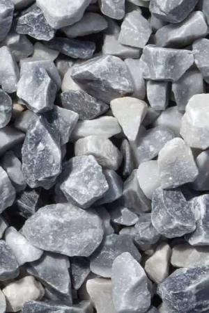 Aanbieding Michel Oprey - Siergrind Icy split - 16-25 mm - blauw - Big bag 500 kg