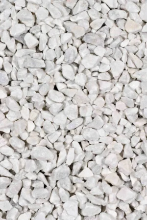 Bestel Nu Michel Oprey - Siergrind Carrara split - 13-20 mm - wit - Zak 20 kg