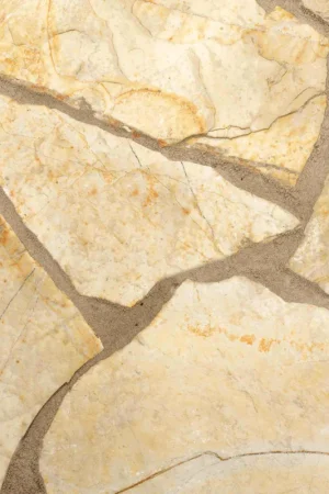 Beste Prijs Michel Oprey - Kalksteen flagstones Bourgogne - 2-4 cm - geel