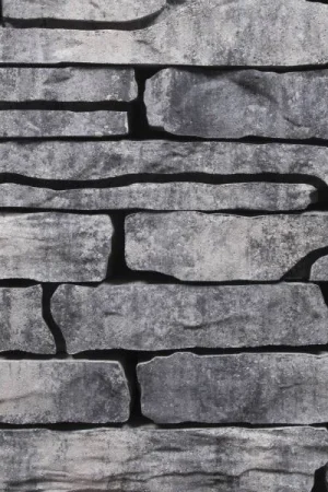 Weekendaanbieding Excluton - Stone Walling - grijs/zwart