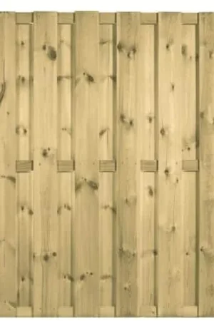 Uitverkoop Carpgarant - Schutting grenen 180x180cm 15 planks