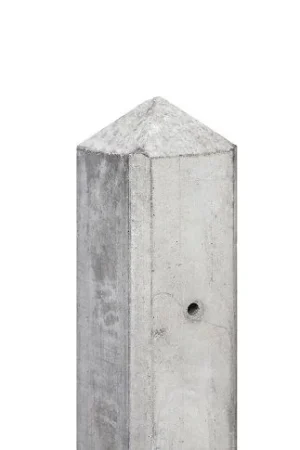 Veilige Betaling Carpgarant - Beton Paal grijs 10x10 cm - 10x10x280 cm