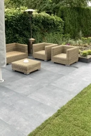 Berghauss - keramische tegels kera full body 90x90x3 cm - Capri Antracite Goedkoop