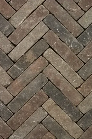 Tuinvisie gebakken bestrating Rustiek Waalformaat UWF60 Pastorale Koopje