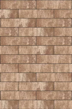 Tuinvisie strakke bestrating Purestone XL 28x7x7cm Leem Op = Op