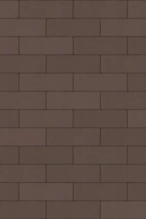 Tuinvisie strakke bestrating Purestone Dikformaat 21x7x7cm Aubergine Op = Op