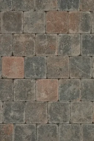 Beperkt Aanbod Tuinvisie Getrommelde bestrating Tambour 10x10x6 brons