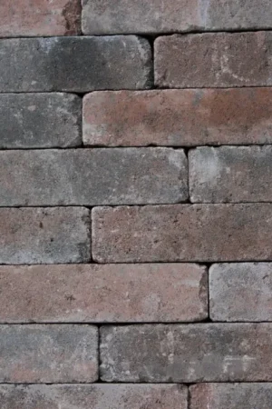 Tuinvisie Getrommelde bestrating Tambour 20x5x7 brons Direct Beschikbaar