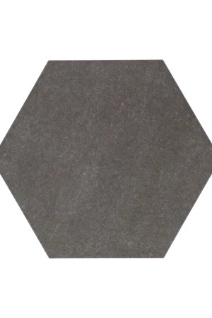 Tuinvisie keramische Staptegel Hexagons Ø60x52x2 Basalto Betaalbaar