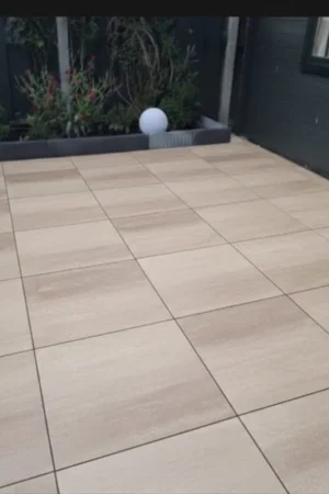 Beste Prijs AANBIEDING - Terrastegel - 60x60x4 cm - Mykonos Taupe