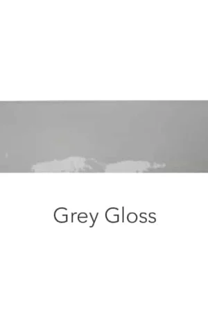 WOW Grace Oval Grey Gloss Nieuw