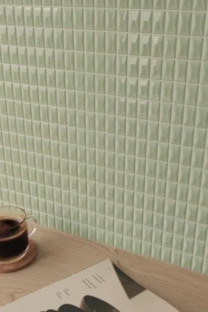 Actieprijs WOW Design 3D Bars Bevel Jade Gloss