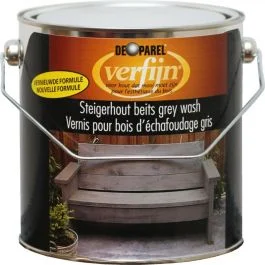 Steigerhoutbeits Grey Wash 2,5L Op = Op