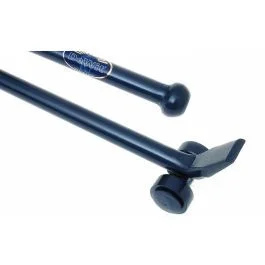 Superprijs Rolkoevoet 1500x30mm met knop 7400 de Wit