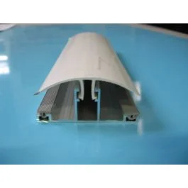 Aluminium tussenprofiel incl. PVC afd.strip en rubber, 3 m Flitsaanbieding