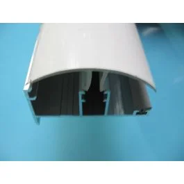 Aluminium zijprofiel incl. PVC afd.strip en rubber, 2,5 m Betrouwbaar