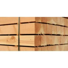 Speciale Aanbieding Douglas Lariks 150x150x3000mm paal onbehandeld