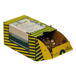 Direct Verzonden Jet Fast spaanplaatschroeven 6.0x100mm deeldraad Torx 30 - doos 1000 stuks