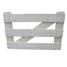 Steigerhouten hek 1mtr(H) 2mtr(B) enkel Laatste Versie