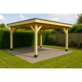 Alleen Vandaag HBM Douglas Overkapping - aan huis of vrijstaand - 400x250 cm - Groen