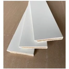 Voordeelprijs LWK: MDF Plint 18x120x2440 mm FSC, wit voorgelakt