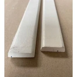 Aanbieding LWK: Meranti Glaslat Z9 9x32x2750 mm, wit gegrond