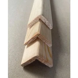 Veilige Betaling LWK: Grenen Hoeklat 28x28x2700 mm