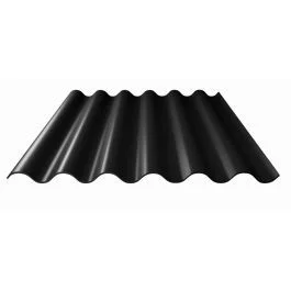 Betaalbaar Humanit vezelcement golfplaat zwart 2750x1100 mm