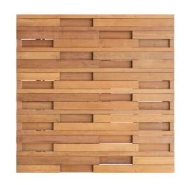 Tuinscherm Hardhout Picasso Premium Bangkirai 1800x1800mm Meest Verkocht