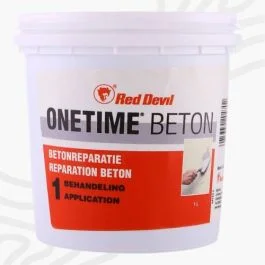 Vulmiddel plamuur Onetime beton grijs 1 liter Bestel Nu